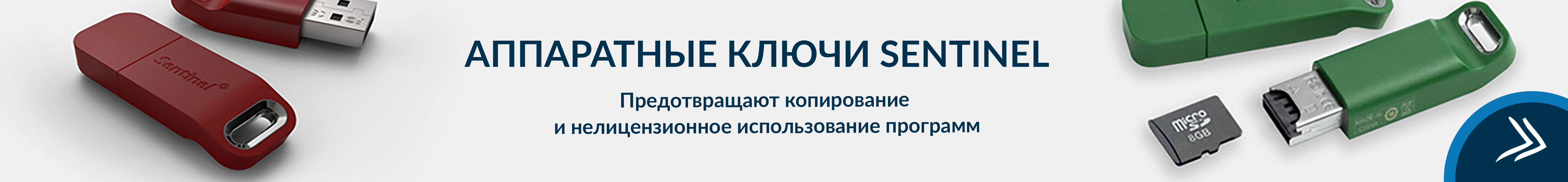 Аппаратные ключи Sentinel